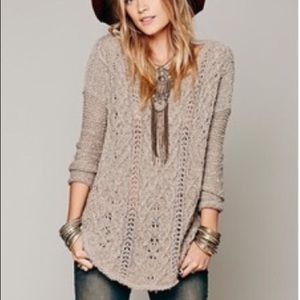 Free People Cross My Heart sweater
